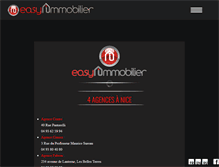 Tablet Screenshot of easy-immobilier.com